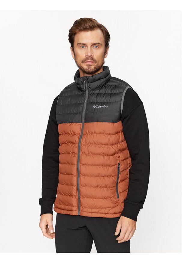 columbia - Columbia Kamizelka Powder Lite™ 1748031 Pomarańczowy Regular Fit. Kolor: pomarańczowy. Materiał: syntetyk