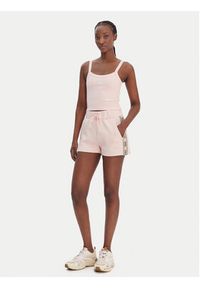 Guess Top V6GP16 K3180 Różowy Regular Fit. Kolor: różowy. Materiał: wiskoza #4