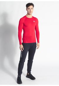 Under Armour - Longsleeve treningowy męski UNDER ARMOUR UA HG ARMOUR COMP LS. Kolor: czerwony. Materiał: tkanina, materiał. Długość rękawa: długi rękaw #3
