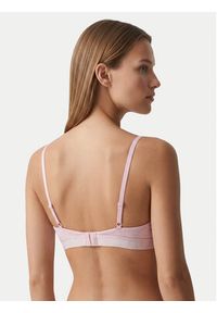 TOMMY HILFIGER - Tommy Hilfiger Biustonosz braletka UW0UW06040 Różowy jasny. Kolor: różowy. Materiał: bawełna #2