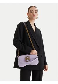 Just Cavalli Torebka 80RA4BA1 ZSA89 Fioletowy. Kolor: fioletowy. Materiał: skórzane #1
