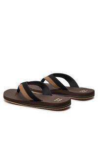 Billabong Japonki All Day Impact MFOT1BAD Brązowy. Kolor: brązowy. Materiał: skóra