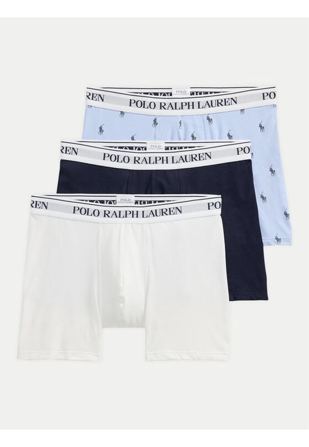Polo Ralph Lauren Komplet 3 par bokserek 714830300065 Kolorowy. Materiał: bawełna. Wzór: kolorowy