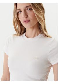 Tommy Jeans T-Shirt Script DW0DW20910 Écru Slim Fit. Materiał: bawełna #5