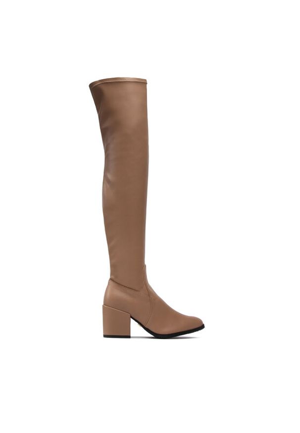 Eva Longoria Muszkieterki EL-32-06-000869 Brązowy. Kolor: brązowy. Materiał: skóra