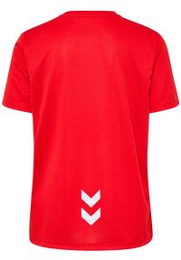 Koszulka dla dzieci Hummel. Kolor: różowy, czerwony, wielokolorowy. Sport: piłka nożna, bieganie #2