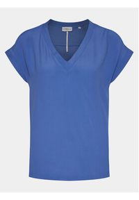 Marella Bluzka Pialla 2413111094 Niebieski Regular Fit. Kolor: niebieski. Materiał: syntetyk #4