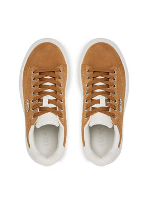 Liu Jo Sneakersy Babol 01 4A5737 TX098 Brązowy. Kolor: brązowy. Materiał: skóra