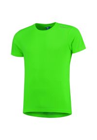 ROGELLI - Funkcjonalna koszulka męska Rogelli PROMOTION. Kolor: zielony