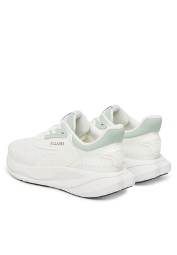 Clarks Sneakersy Pace Move. 26186459 Biały. Kolor: biały. Materiał: materiał