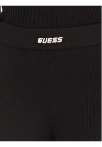 Guess Legginsy V5BB08 Z3JD2 Czarny Flare Fit. Kolor: czarny. Materiał: syntetyk #5