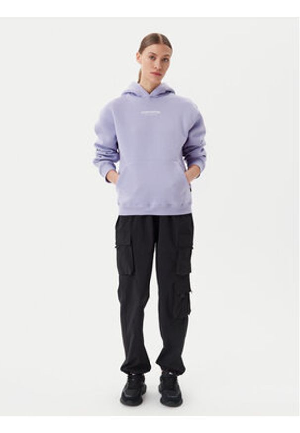 Alpha Industries Bluza Studio Edition 156042 Fioletowy Regular Fit. Kolor: fioletowy. Materiał: bawełna