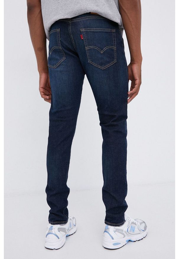 Levi's® - Levi's jeansy 512 męskie. Okazja: na spotkanie biznesowe. Kolor: niebieski. Styl: biznesowy