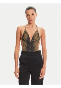 NORMA KAMALI Body Mio KK424XPL165302 Brązowy Slim Fit. Kolor: brązowy. Materiał: syntetyk