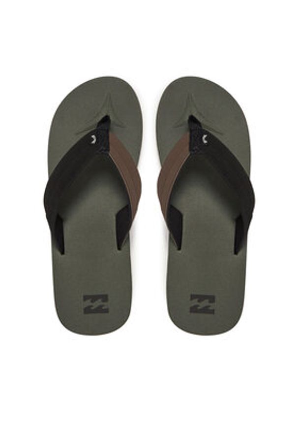 Billabong Japonki MFOT1BAD Czarny. Kolor: czarny. Materiał: skóra