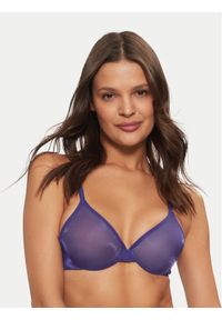 Gossard Biustonosz z fiszbiną 6271 Fioletowy. Kolor: fioletowy. Materiał: syntetyk #1