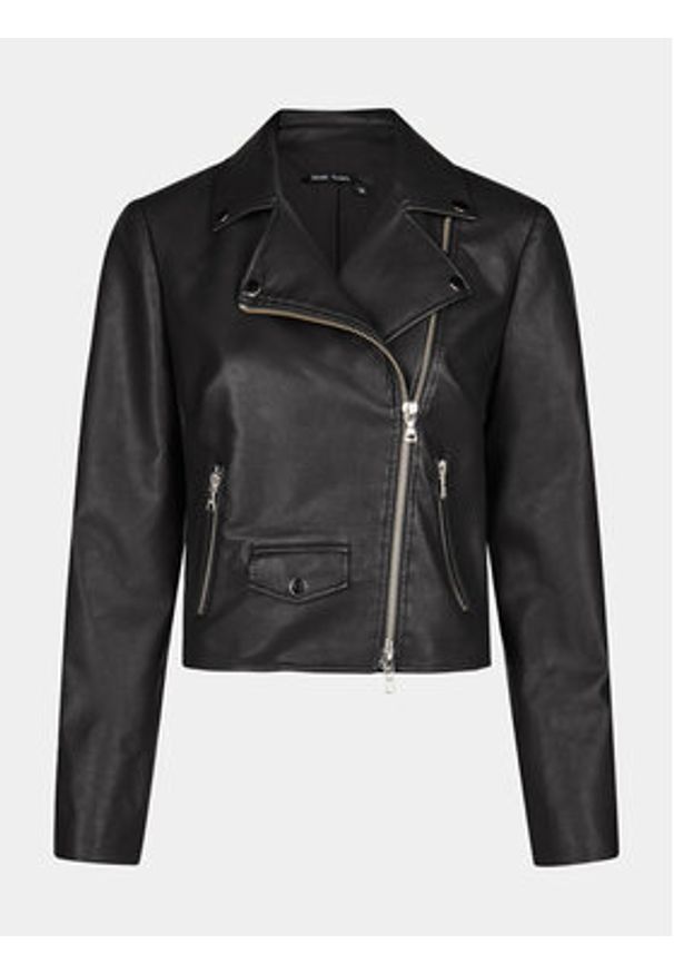 Marc Aurel Kurtka z imitacji skóry 3810 2021 93263 Czarny Slim Fit. Kolor: czarny. Materiał: skóra