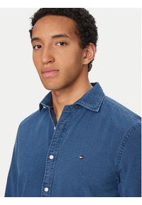 TOMMY HILFIGER - Tommy Hilfiger Koszula MW0MW42417 Niebieski Regular Fit. Kolor: niebieski. Materiał: bawełna #3