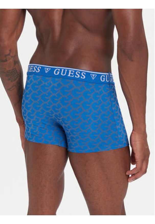 Guess Komplet 5 par bokserek U5BG16 K6YW1 Kolorowy. Materiał: bawełna. Wzór: kolorowy