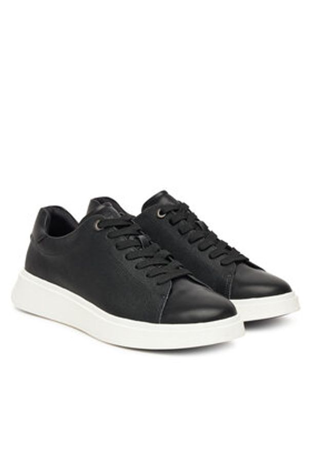 Aldo Sneakersy Magnus 13711690 Czarny. Kolor: czarny. Materiał: skóra