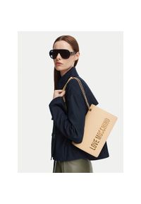 Love Moschino - Torebka LOVE MOSCHINO. Kolor: beżowy #1