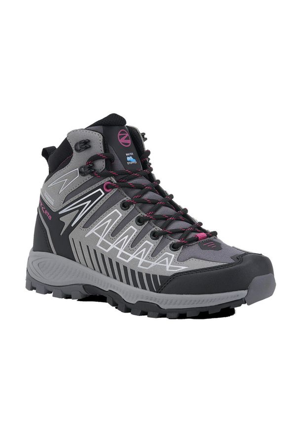 TREZETA - Damskie buty turystyczne Trezeta Thunder Mid. Kolor: różowy. Styl: sportowy