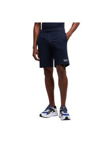 EA7 - Bermuda Core Identity Rozmiar S Niebieski - 8NPS65PJVRZ-1562. Kolor: niebieski. Materiał: bawełna #1