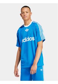 Adidas - adidas T-Shirt adicolor IM9456 Niebieski Loose Fit. Kolor: niebieski. Materiał: syntetyk