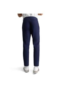 SIROKO - Męskie długie spodnie golfowe St. Andrews. Kolor: niebieski. Materiał: tkanina. Długość: długie. Sport: golf