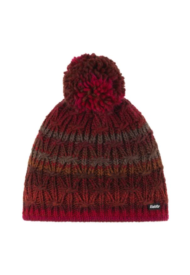 Czapka Eisbar Anka Pompon MÜ. Kolor: czerwony. Styl: sportowy