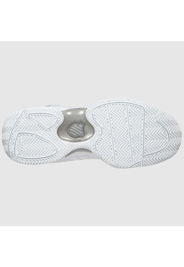 Buty do tenisa damskie K-Swiss Defier Rs Allcourt. Kolor: biały. Materiał: materiał, syntetyk. Szerokość cholewki: normalna. Sport: tenis