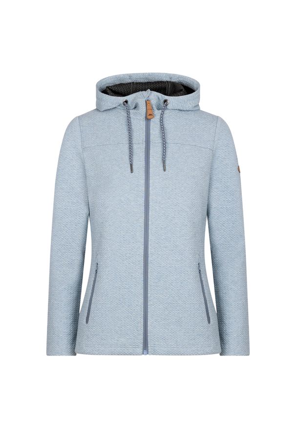TRESPASS - Bluza Z Kapturem Damska Casual Raniya. Okazja: na co dzień. Typ kołnierza: kaptur. Kolor: niebieski. Styl: casual. Sport: turystyka piesza