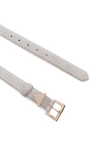 Guess Pasek Damski BW9291 P5425 Beżowy. Kolor: beżowy. Materiał: skóra #2