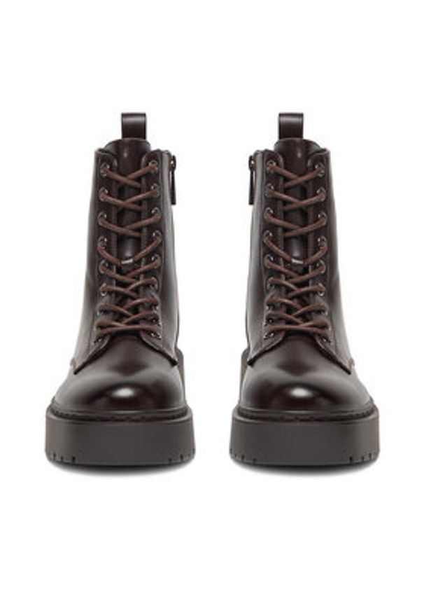 DeeZee Trzewiki CEO-HY2507-2A Brązowy. Kolor: brązowy. Materiał: materiał