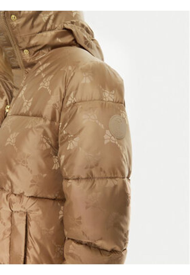 JOOP! Kurtka puchowa 58 JW244O205 30044192 Brązowy Regular Fit. Kolor: brązowy. Materiał: syntetyk