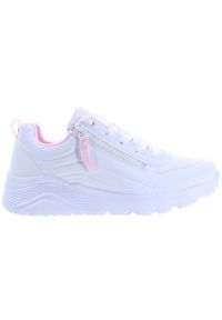 skechers - Skechers Sneakersy Uno Lite 310387L Biały. Kolor: biały. Materiał: skóra #1