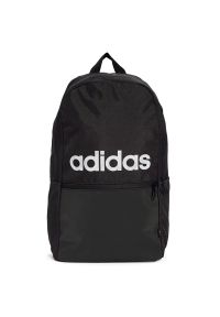 Adidas - Plecak adidas Classic Daily JD9567 - czarny. Kolor: czarny. Materiał: poliester. Styl: casual, klasyczny #1