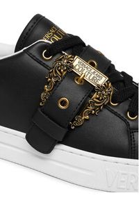 Versace Jeans Couture Sneakersy 80VA3SK9 ZPB76 G89 Czarny. Kolor: czarny. Materiał: skóra #7