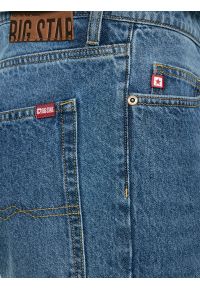 Big-Star - Szorty męskie jeansowe niebieskie Colter 410. Stan: podwyższony. Kolor: niebieski. Materiał: jeans. Długość: krótkie. Sezon: lato. Styl: klasyczny, vintage #6