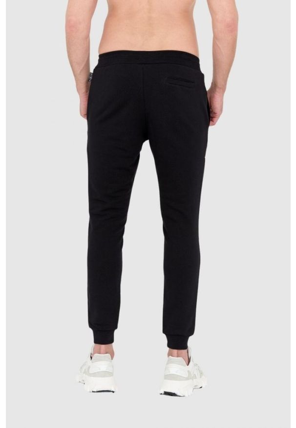 Philipp Plein - PHILIPP PLEIN Czarny dres męski z gotyckim logo. Kolor: czarny. Materiał: dresówka