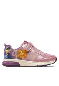 Geox Sneakersy J Spaceclub Girl J458VA 0ANAJ CE88U S Różowy. Kolor: różowy. Materiał: materiał, mesh