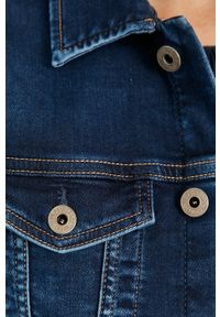 Pepe Jeans - Kurtka jeansowa Core. Okazja: na co dzień. Kolor: niebieski. Styl: casual