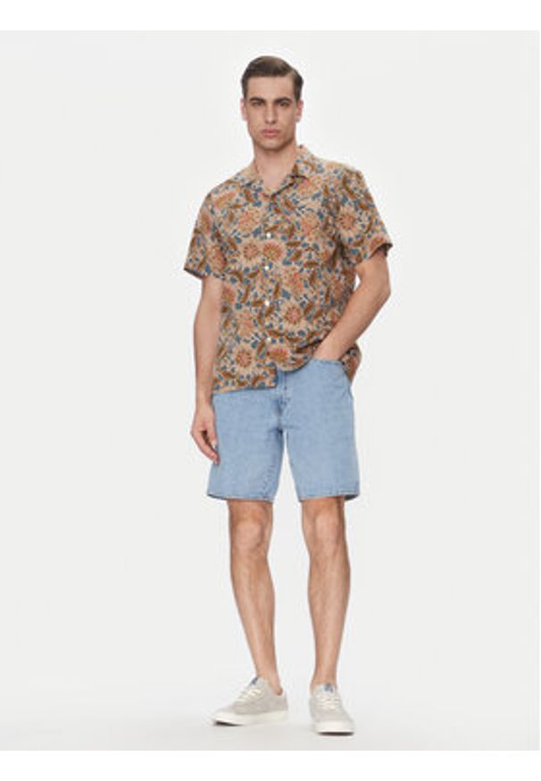 Levi's® Koszula Sunset Camp 72625-0117 Brązowy Standard Fit. Kolor: brązowy. Materiał: bawełna
