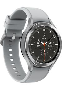 SAMSUNG - Smartwatch Samsung Galaxy Watch 4 Classic Stainless Steel 46mm LTE Szary. Rodzaj zegarka: smartwatch. Kolor: szary
