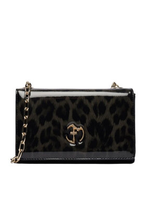 Eva Minge Torebka EO-AMORA-LDA8638 Czarny. Kolor: czarny. Materiał: skórzane