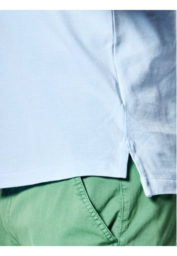 Polo Ralph Lauren Polo Core Replen 710782592 Niebieski Custom Slim Fit. Typ kołnierza: polo. Kolor: niebieski. Materiał: bawełna