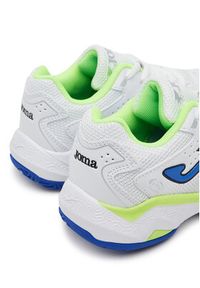 Joma Buty do tenisa Master 1000 Jr 2502 JMATS2502C Biały. Kolor: biały. Materiał: skóra. Sport: tenis