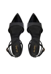 Aldo Sandały Leandra 14298756 Czarny. Kolor: czarny. Materiał: skóra #4