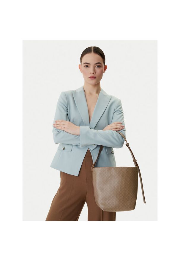 Torebka Calvin Klein. Kolor: beżowy