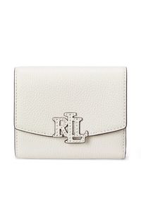 Lauren Ralph Lauren - LAUREN RALPH LAUREN Portfel 432966782003 Biały. Kolor: biały. Materiał: skóra #1